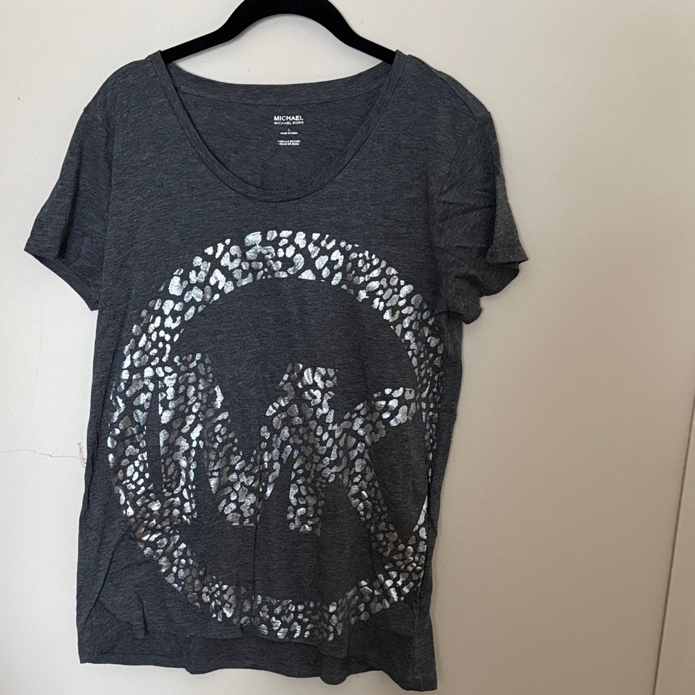Michael Kors Women’s Gray Graphic T-Shirt